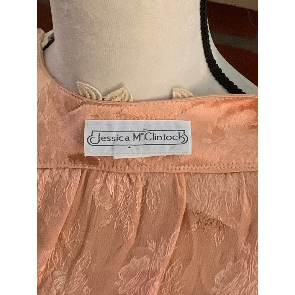 Vintage Jessica McClintock Floral Skirt 2 Piece - Picture 6 of 6